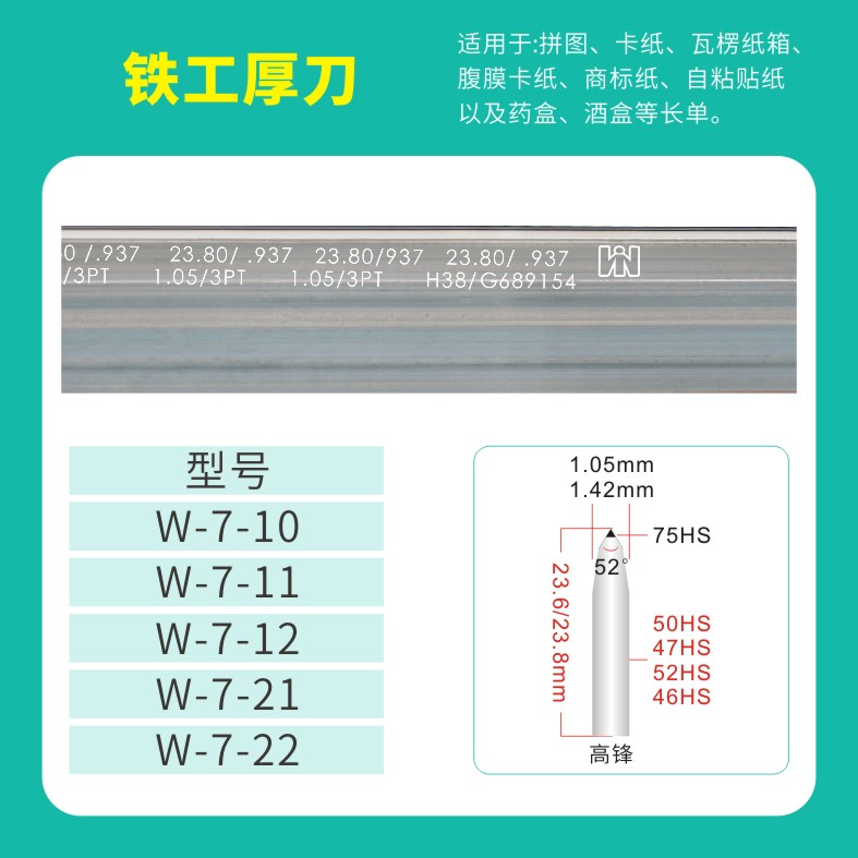 WORK鐵工刀鐵工厚刀